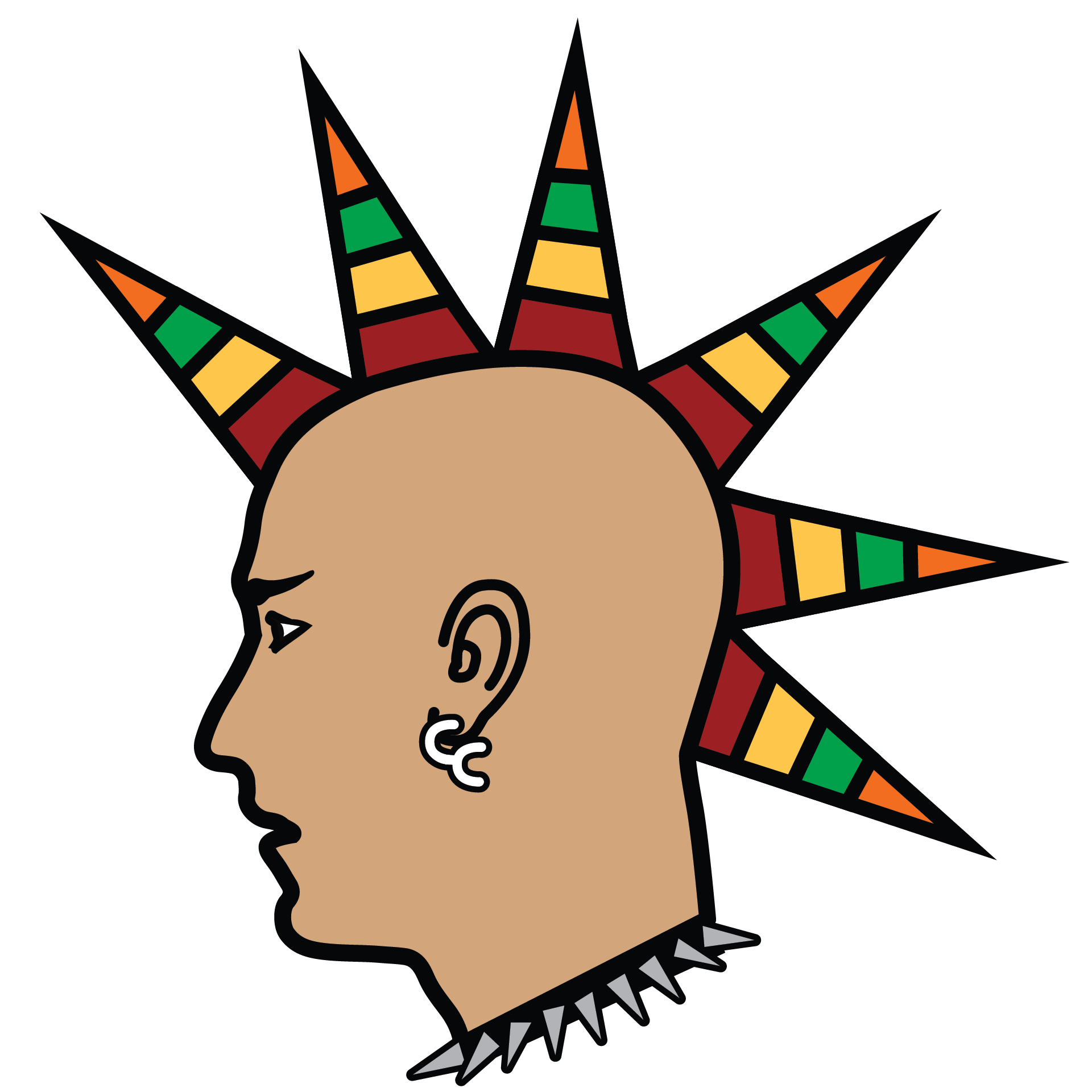 Crack City Puck Rockers Logo